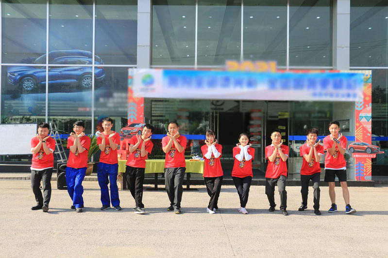 为迎接第十四届全国运动会，贯彻落实“全民全运”理念，5月18日，陕西欣达汽车贸易有限公司组织开展了以“我为全运添光彩，全运因我更精彩”为主题的趣味运动会。